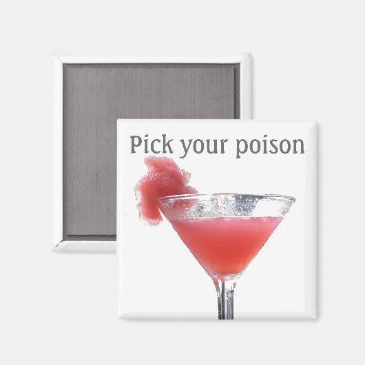 Een toost op Happy Hour Magneet (Voorkant / Achterkant)