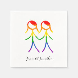 Een toost op ons servet