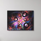 Een toroïde affaire canvas afdruk (Voorkant)