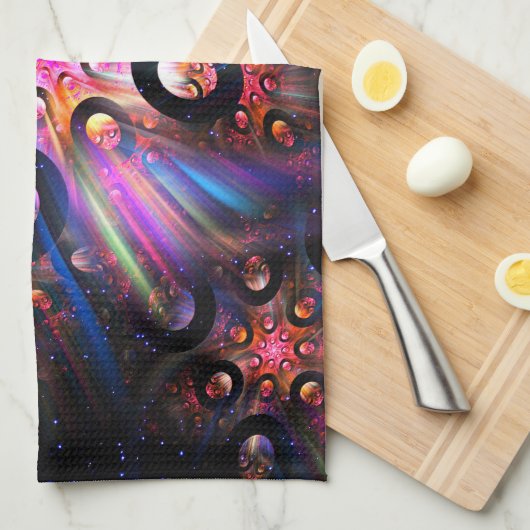 Een toroïde affaire theedoek (Quarter Fold)