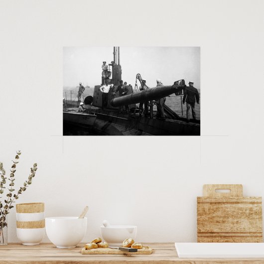 Een Torpedo herstellen Poster (Keuken)
