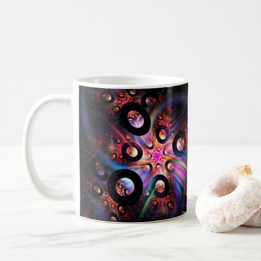 Een torus-affaire koffiemok (Met donut)