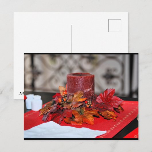 Een Touche van Herfst Briefkaart (Voorkant / Achterkant)