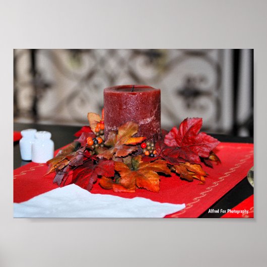 Een Touche van Herfst Poster (Voorkant)