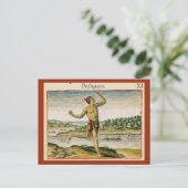 Een tovenaar uit Virginia Briefkaart (Staand voorkant)