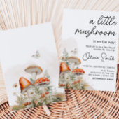 Een Toverachtige Schimmel Paddenstoel Baby Shower Kaart