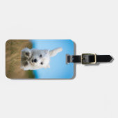 Een toverkorting van de Terrier Puppy die van het  Bagagelabel (Voorkant horizontaal)