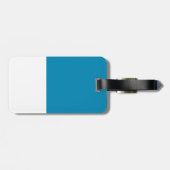 Een toverkorting van de Terrier Puppy die van het  Bagagelabel (Achterkant horizontaal)