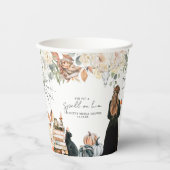 Een Toverroede | Bruidsfeestje met Halloween-thema Papieren Bekers (Voorkant)