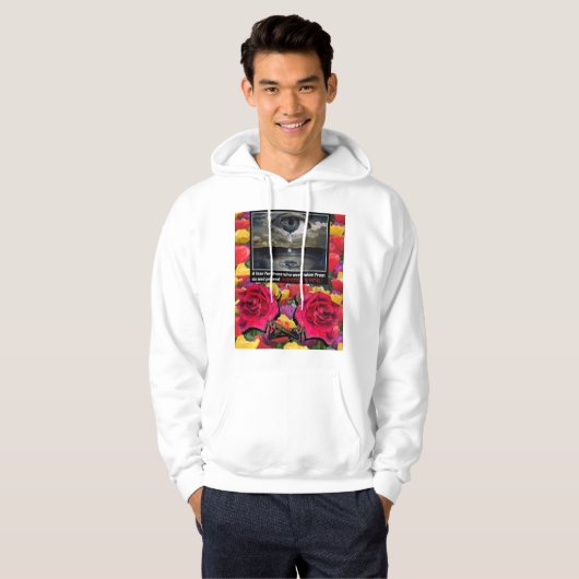 Een traan laten hoodie (Voorkant volledig)