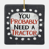 Een tractor Ornament nodig (Achterkant)