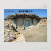 Een traditioneel huis in Eritrea Briefkaart (Voorkant)