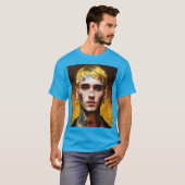 Een traditioneel Tattoo kunstmeesterwerk T-shirt (Voorkant volledig)