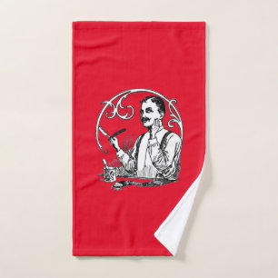 Een traditionele handdoek van Shaver