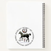 een TRAINERS-notitieboek Notitieboek (Achterkant)