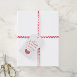 Een traktatie voor iemand lief cadeaulabel