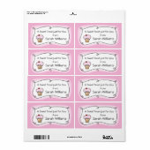 Een traktatie voor je eigen keukenlabel etiket (Full Sheet)