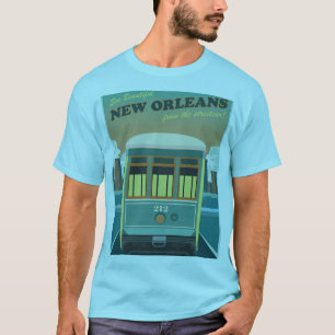 Een tram in New Orleans T-shirt
