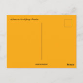 Een tram in Norrköping Briefkaart (Achterkant)