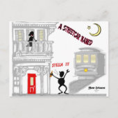 Een tram noemde WENS Briefkaart (Voorkant)