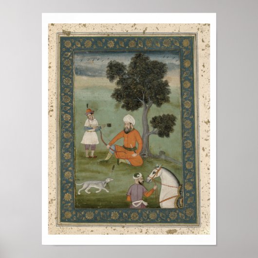 Een trans-Oxonische edelmetaal, gezeten onder een  Poster (Voorkant)