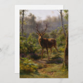 Een trap in het bos feestdagenkaart (Voorkant / Achterkant)