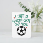 EEN TRAP UIT JE FEESTDAGENKAART (Staand voorkant)