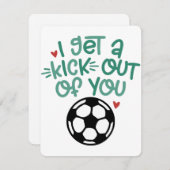 EEN TRAP UIT JE FEESTDAGENKAART (Voorkant / Achterkant)