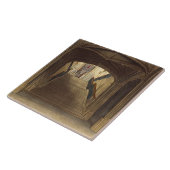 Een trap, Windsor Castle, van 'Royal Residence' Tegeltje (Zijkant)