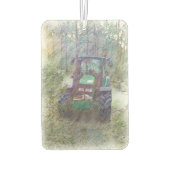 Een trekker in het bos luchtverfrisser (Achterkant)