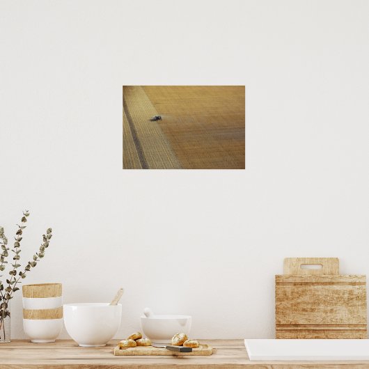 Een trekker poster (Keuken)