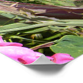 Een trellis van zoete erwten.... poster (Hoek)