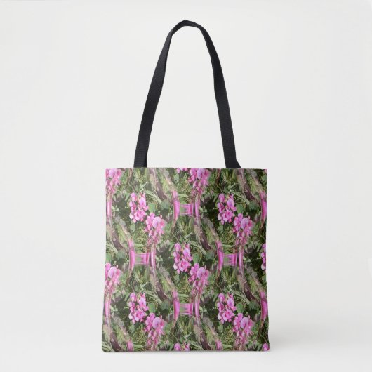 Een trellis van zoete erwten.... tote bag (Voorkant)