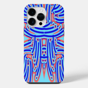 Een trendy kleurrijk klassiek aantrekkelijk design iPhone 14 pro max hoesje