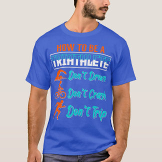 Een triatleet-sportliefhebber t-shirt