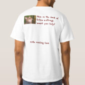 EEN TRIBUTIE NAAR CAT MANDU 2 T-SHIRT (Achterkant)