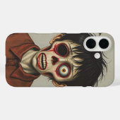Een trieste jongen met één oog Case-Mate iPhone case (Achterkant (horizontaal))