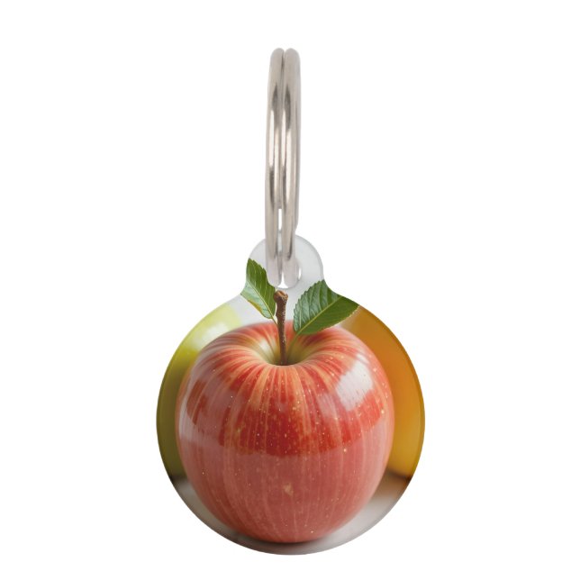 Een Trio Appels Huisdierpenning (Voorkant)