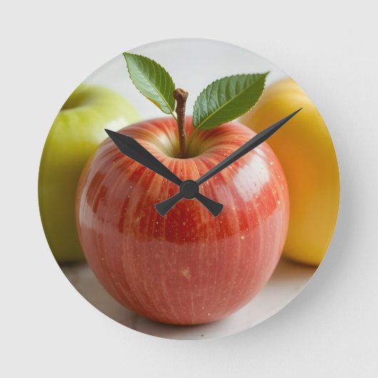Een Trio Appels Ronde Klok (Voorkant)