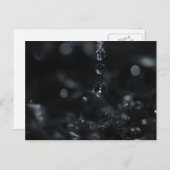 Een trio de gouttes d'eau briefkaart (Voorkant / Achterkant)