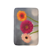Een Trio van Gerberas Bath mat (Voorkant Verticaal)