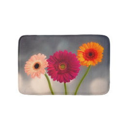 Een Trio van Gerberas Bath mat