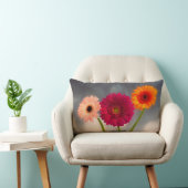 Een trio van Gerberas Lumbar Cushion Kussen (Stoel)