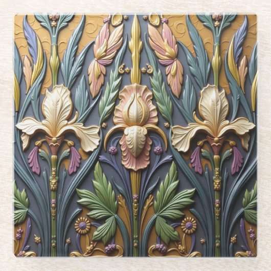 Een trio van Irissen Onderzetter (Voorkant)