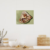 Een triomfante keizer die barbaren in de steek laa poster (Keuken)