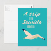 Een trip naar de kust briefkaart (Voorkant / Achterkant)