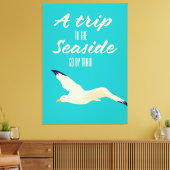 Een trip naar de kust canvas afdruk (Insitu (Woonkamer))