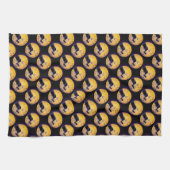 Een Trip naar de Maan Deep Sleep Paarse Nightmare Theedoek (Horizontaal)