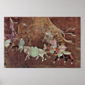 Een triviaal paard voor Xuanzong-keizer van Tang d Poster (Voorkant)