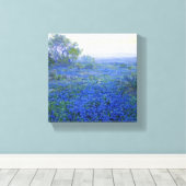 Een troebele dag canvas afdruk (Insitu (Houten vloer))